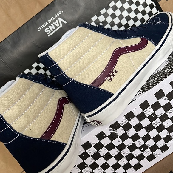 Vans Skate Sk8-Hi Dress Blues/Turtle Dove Men’s sneakers - Picture 15 of 16